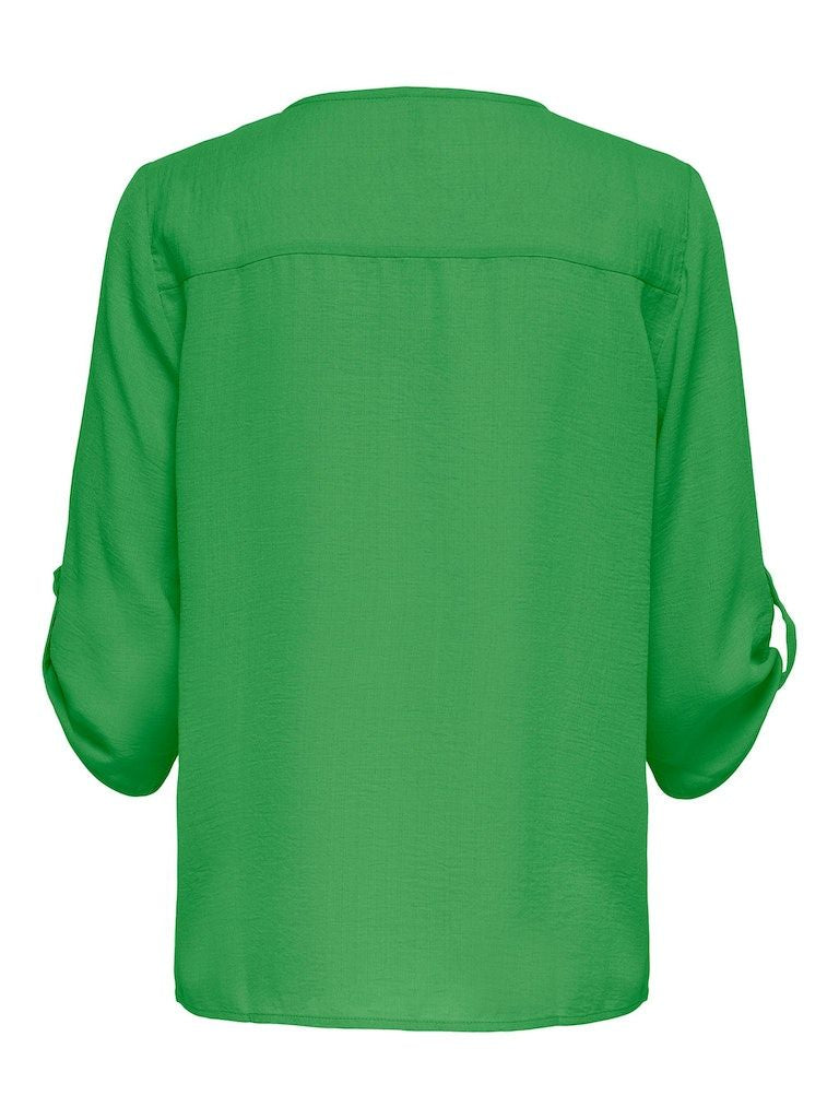 Jdydivya 3/4 Top Wvn Noos Kelly Green