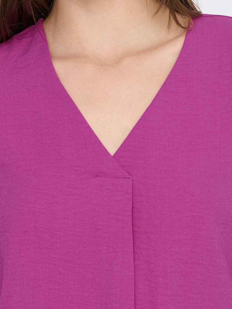 Jdydivya 3/4 Top Wvn Noos Festival Fuchsia