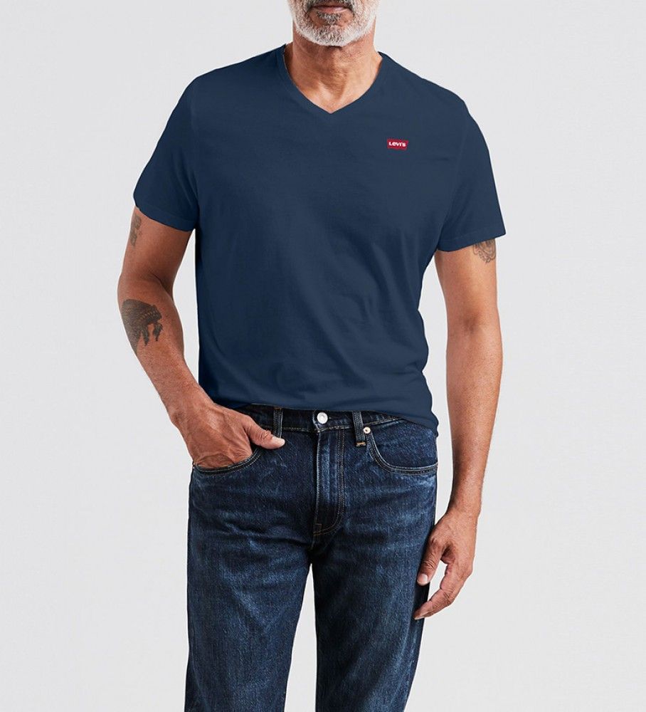ORIGINAL HM VNECK DRESS BLUES Blue