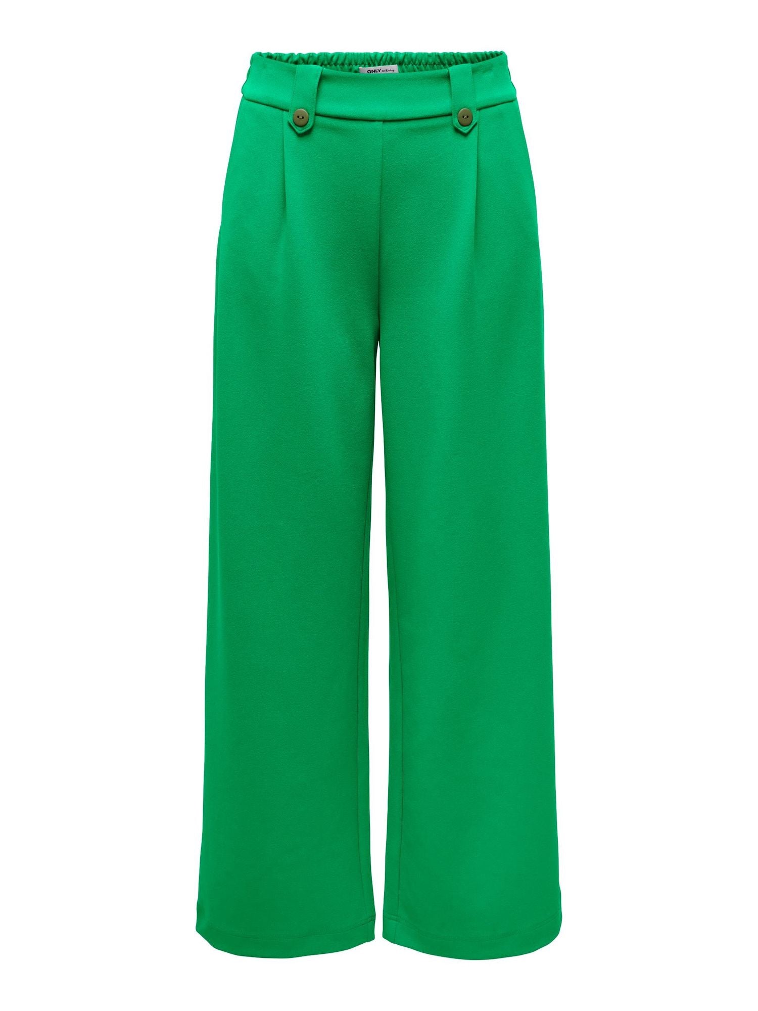 Onlklara-Evi Hw Straight Pant Cc Tlr Green Bee - dvjeans