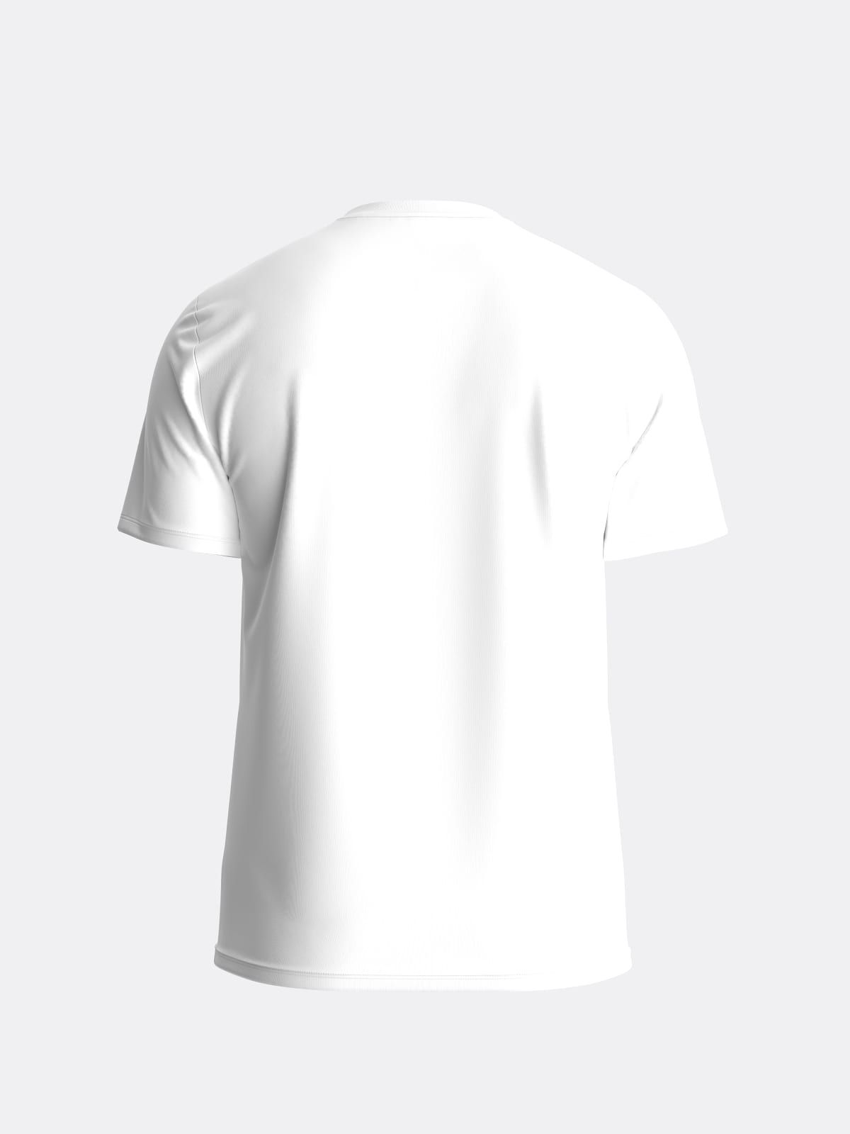 Cn Ss Original Logo Tee White - dvjeans