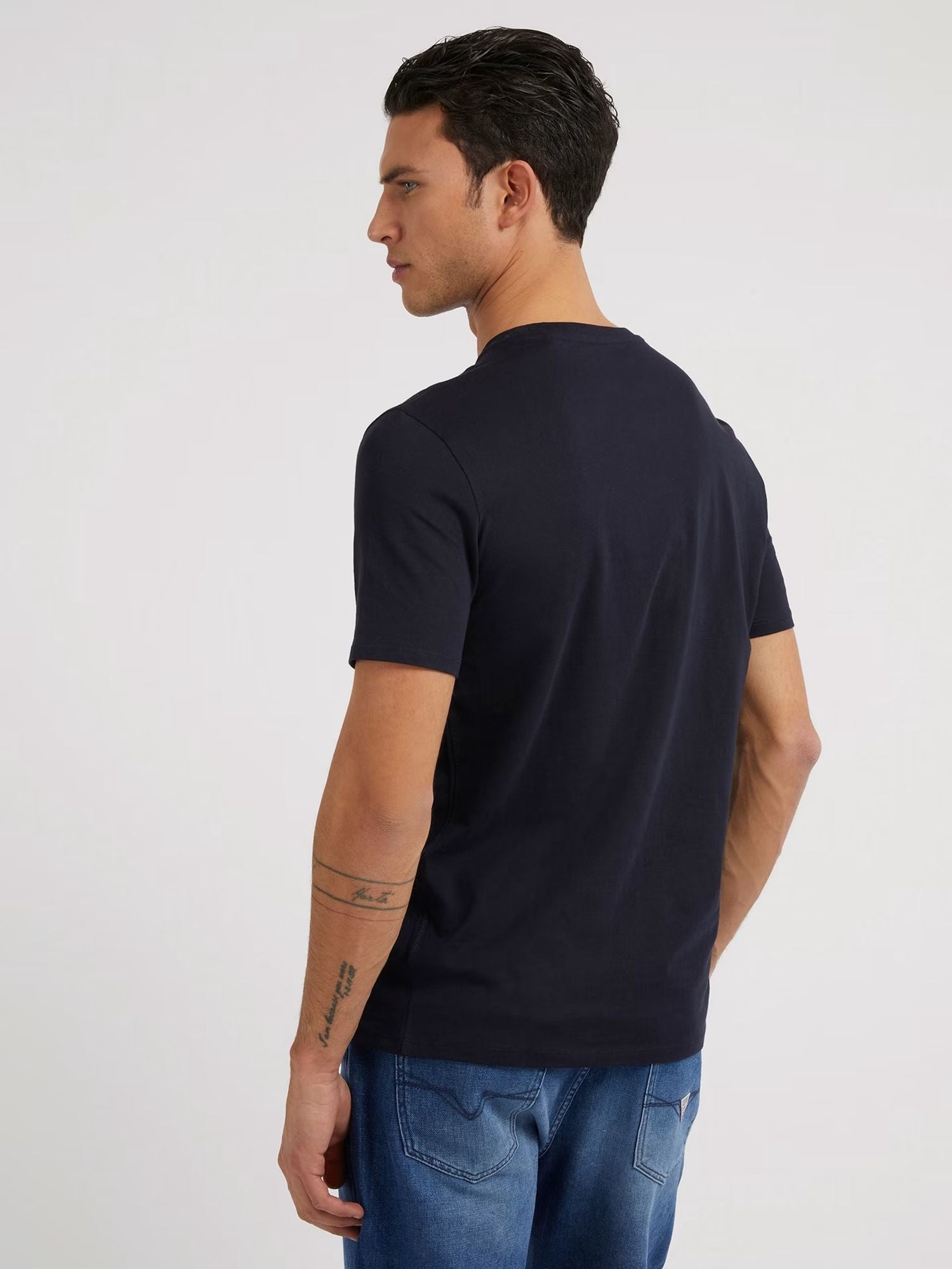 Cn Ss Core Tee Blue - dvjeans