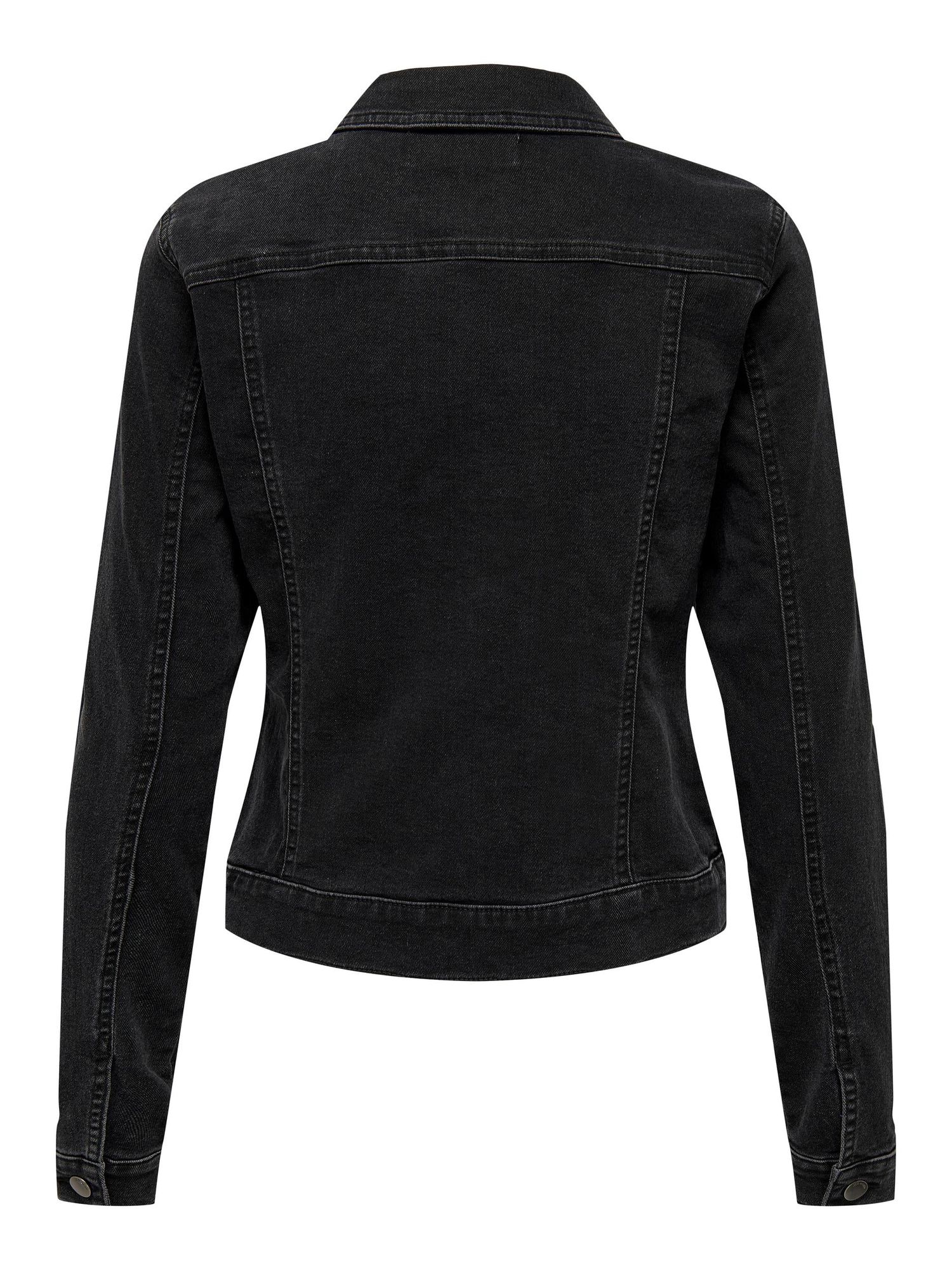 Jdyremi Short Ls Jacket Blk DnmBlack - dvjeans