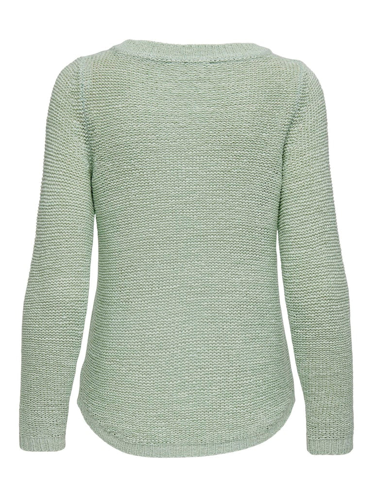 Sueter 15113356 Onlgeena Xo L/S Pullover Knt Noos Subtle Green de Only