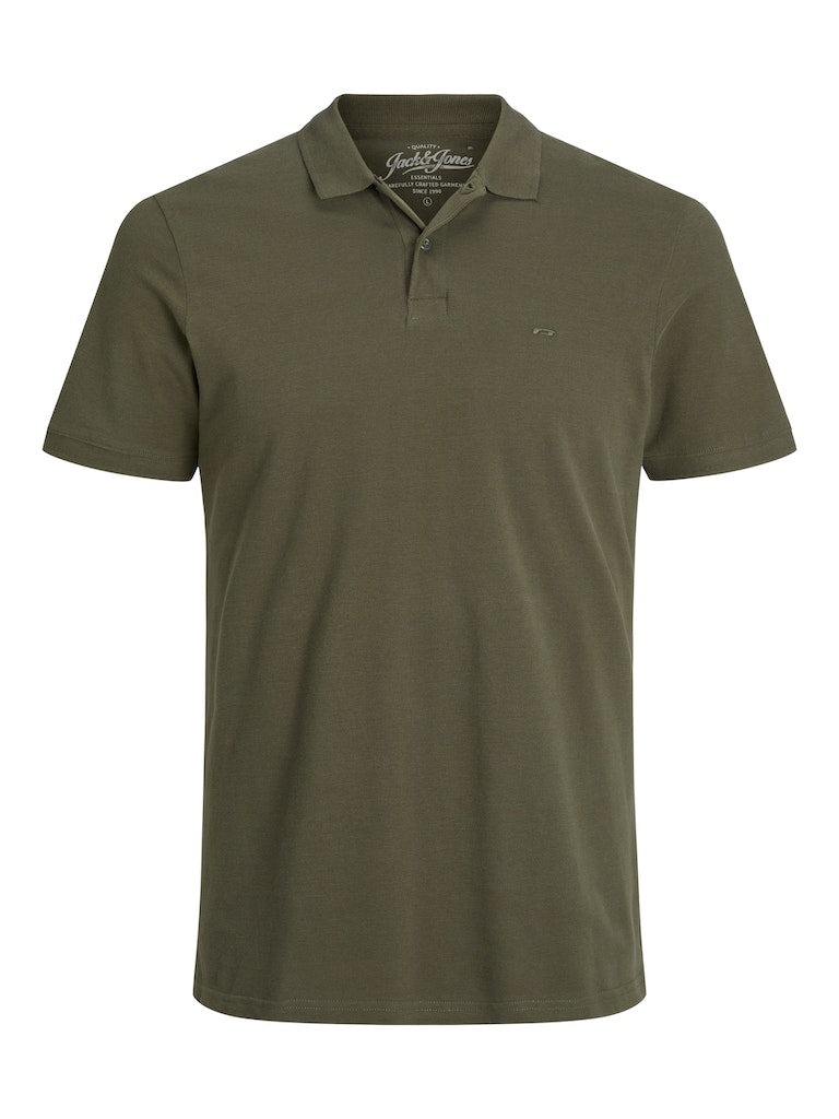 Jjebasic Polo 12136516 Ss Noos Olive Night Slim Fit de Jack & Jones