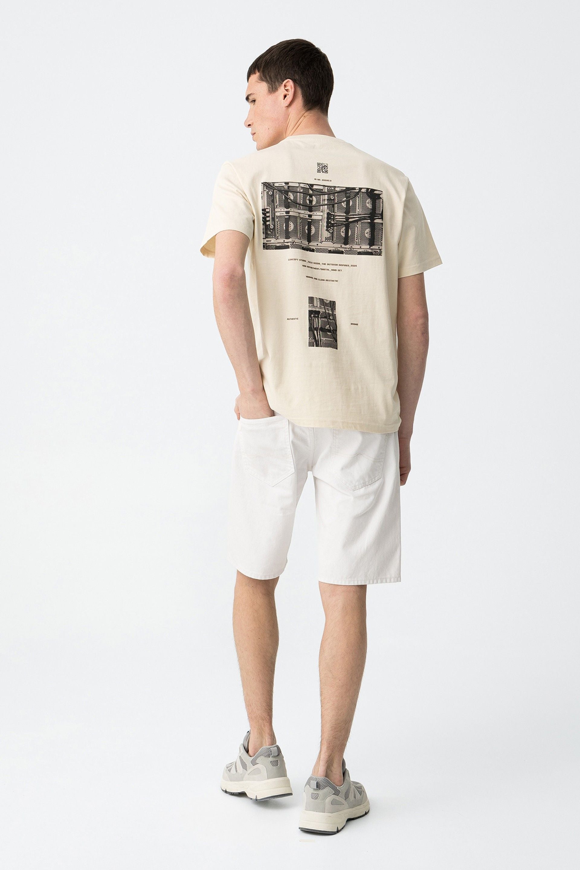 Shorts Tiffosi Short Regular_42 10059825 101 Beige Claro