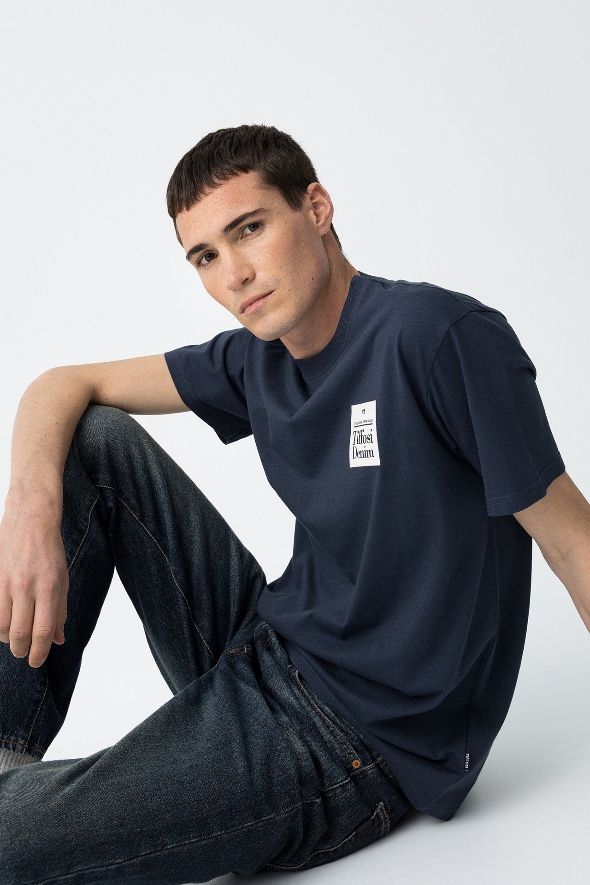 Camisetas Tiffosi Xamir 10059105 793 Dress Blues
