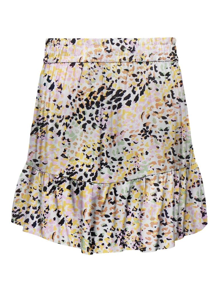 Jdystarr Life Tie Mw Skirt Wvn Cloud Dancer