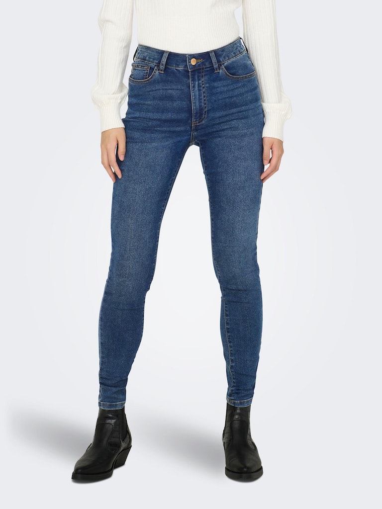 Jdytulga Anni Hw Ank Skinn Jeans Mix DnmMedium Blue Denim