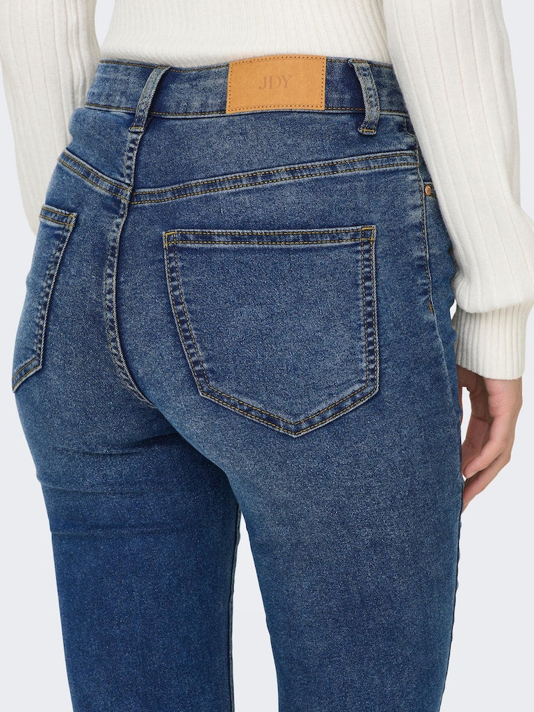 Jdytulga Anni Hw Ank Skinn Jeans Mix DnmMedium Blue Denim