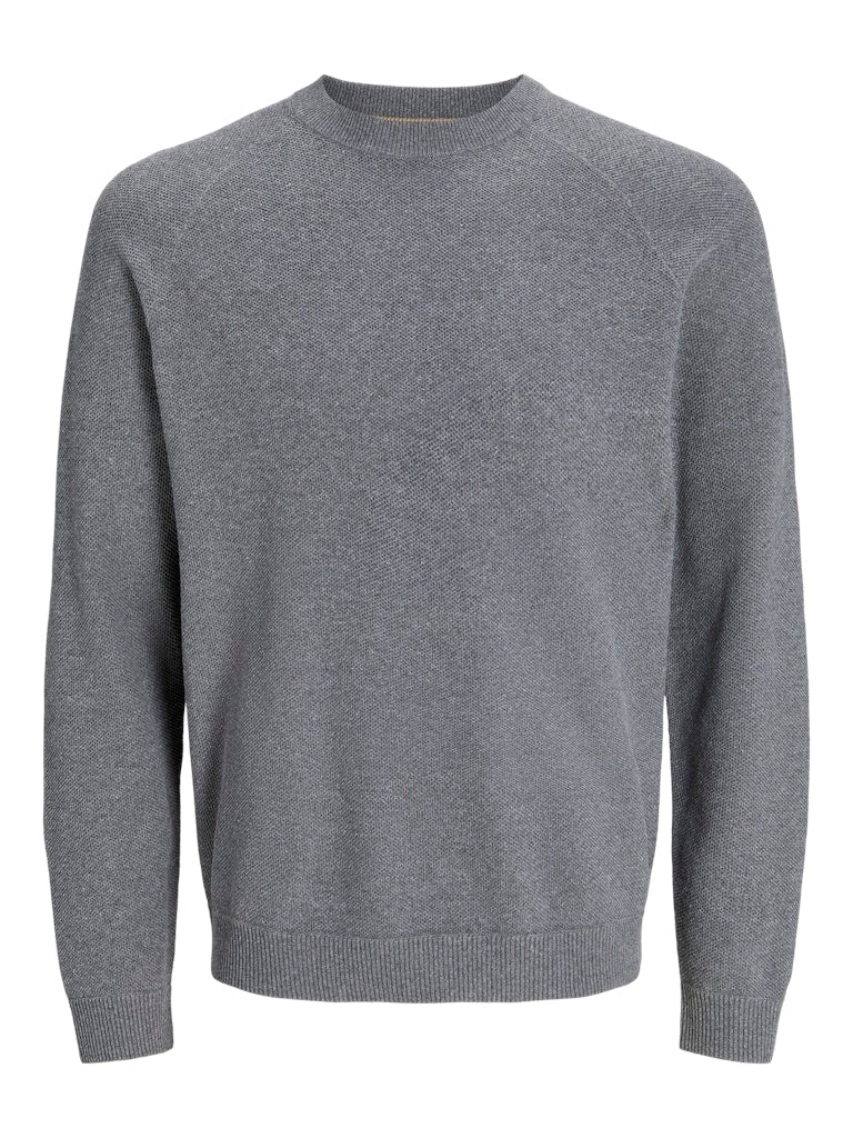Jack & Jones Jcomazer Knit Crew Neck Jack & Jones Pullover 12266511Light Grey Melange