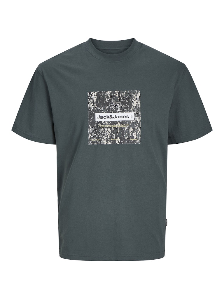 Jack & Jones Jcoalpha Front Print Tee Ss Crew Neck Jack & Jones T-Shirt 12265407Urban Chic
