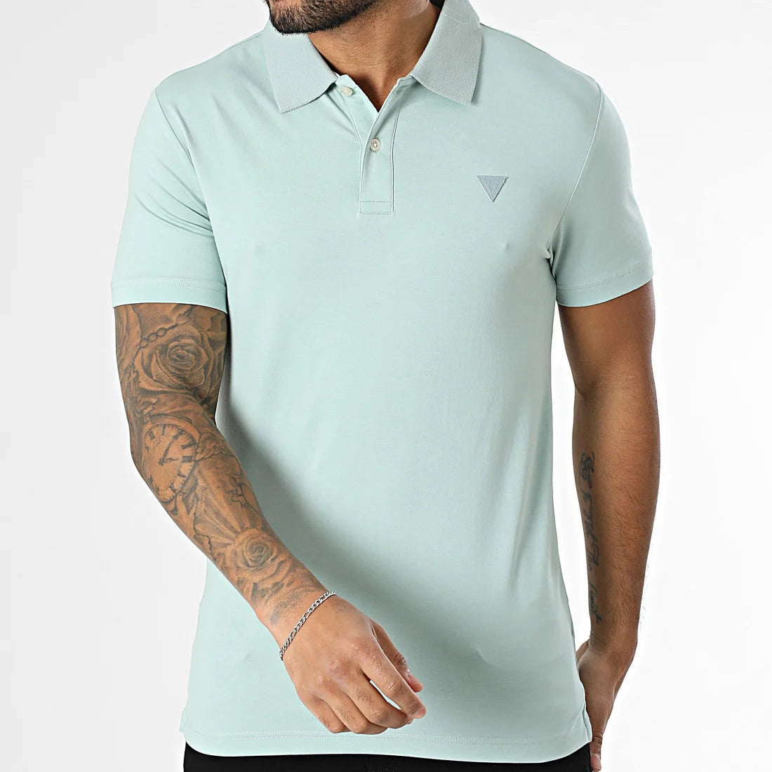 Nolan Ss Polo minty Mist celeste