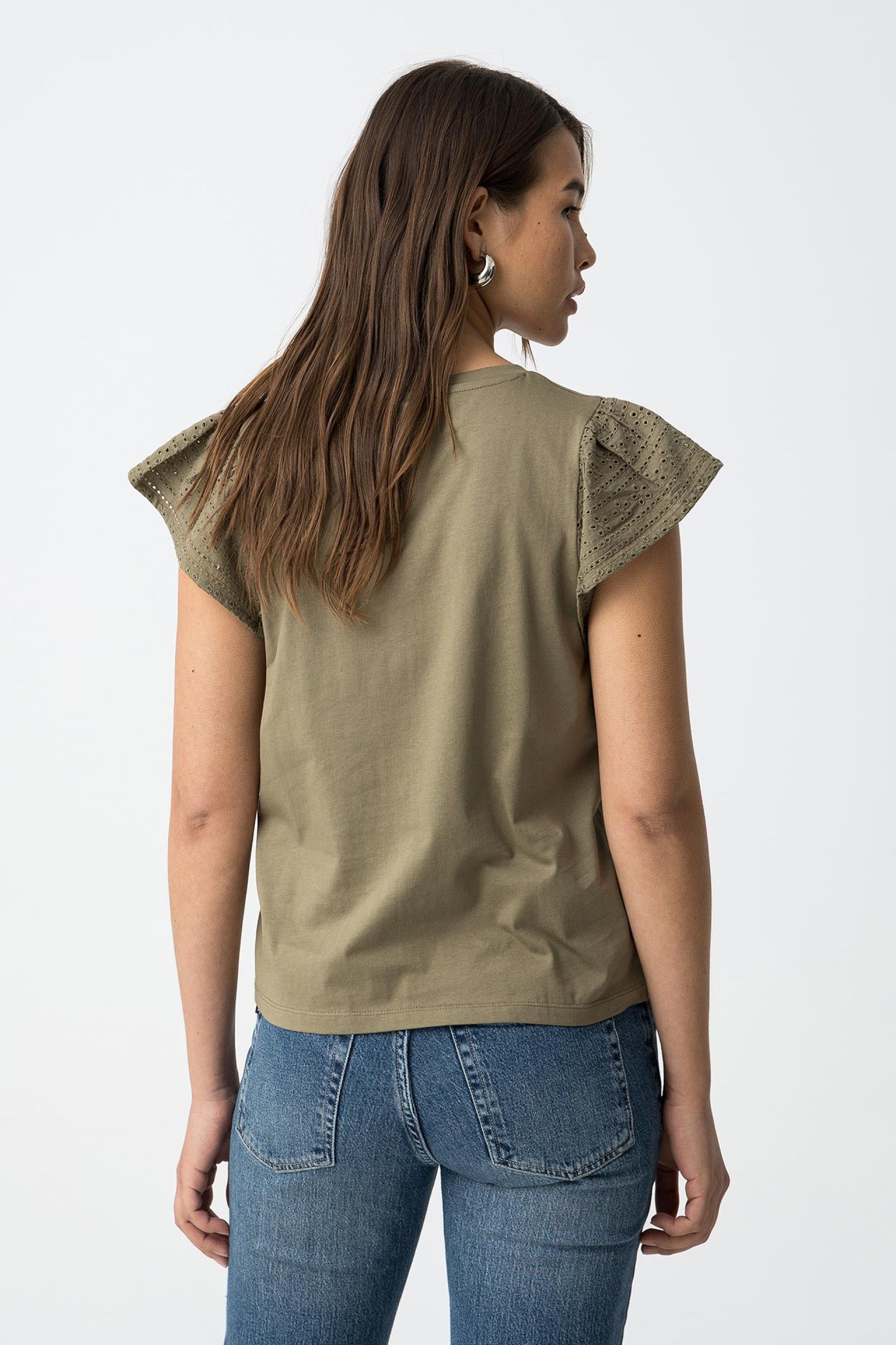 Camisetas Tiffosi Graciosa_2 10059223 829 Verde Cascada