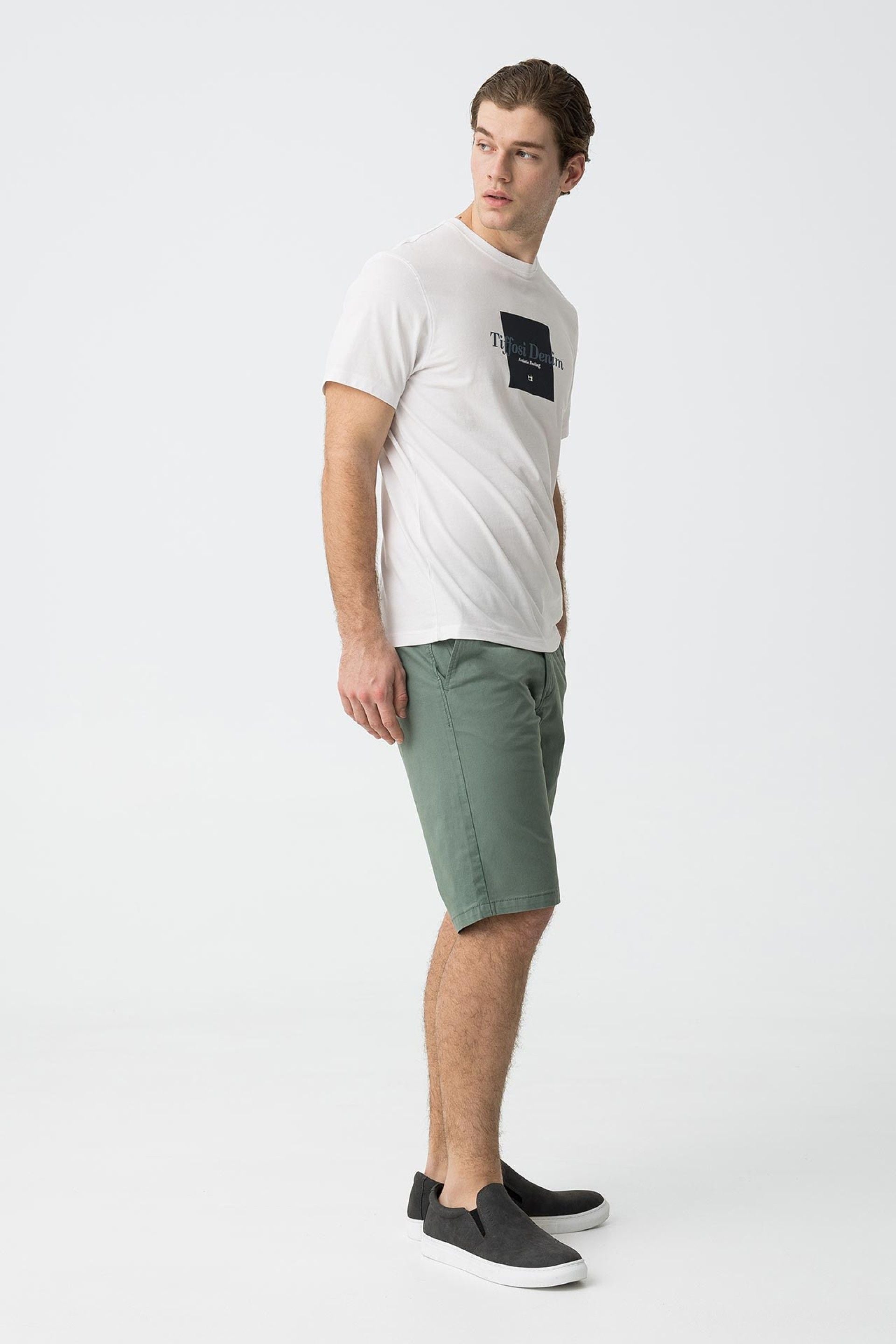 Shorts Tiffosi Chino Short Slim_35 10059729 802 Verde Prado