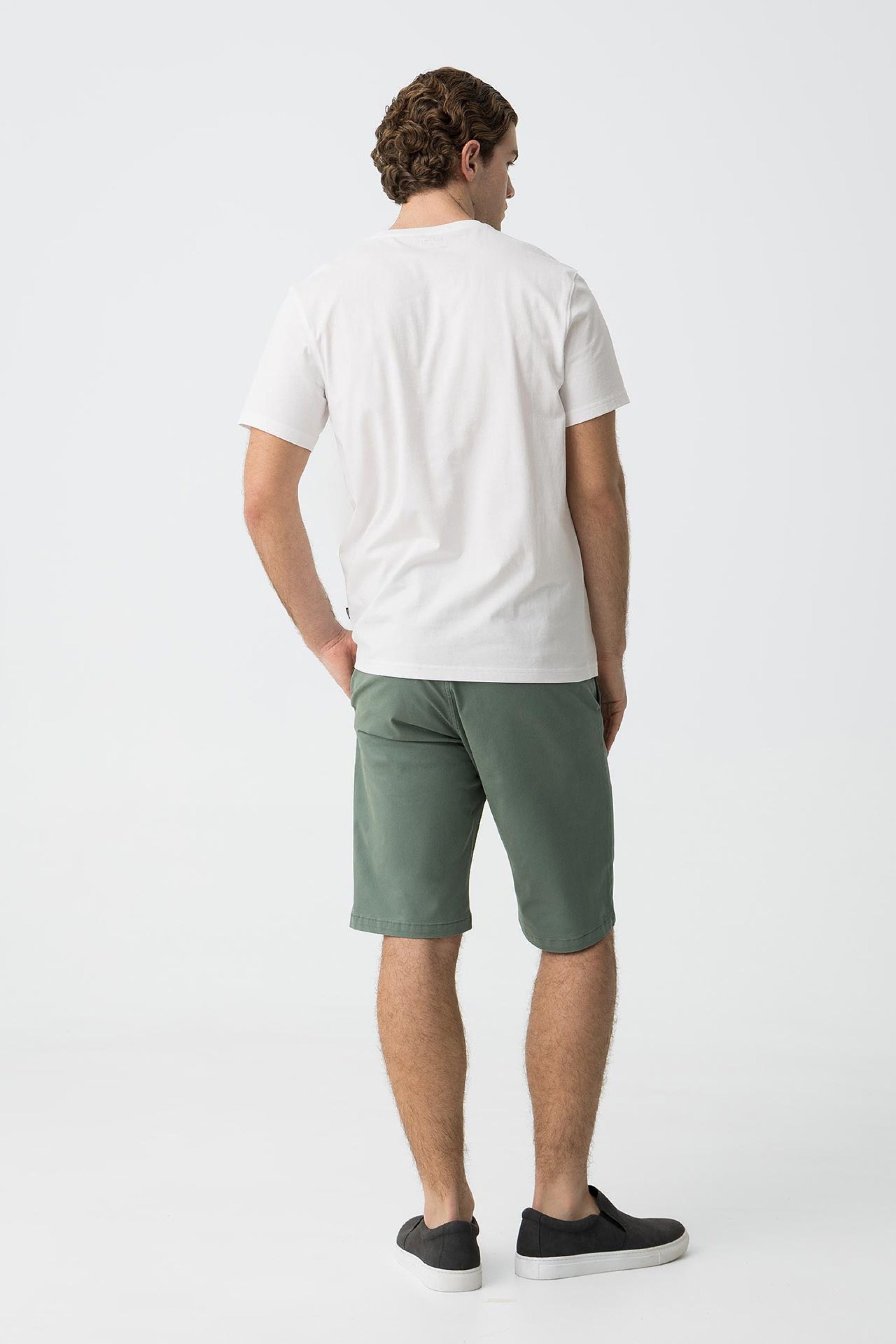 Shorts Tiffosi Chino Short Slim_35 10059729 802 Verde Prado