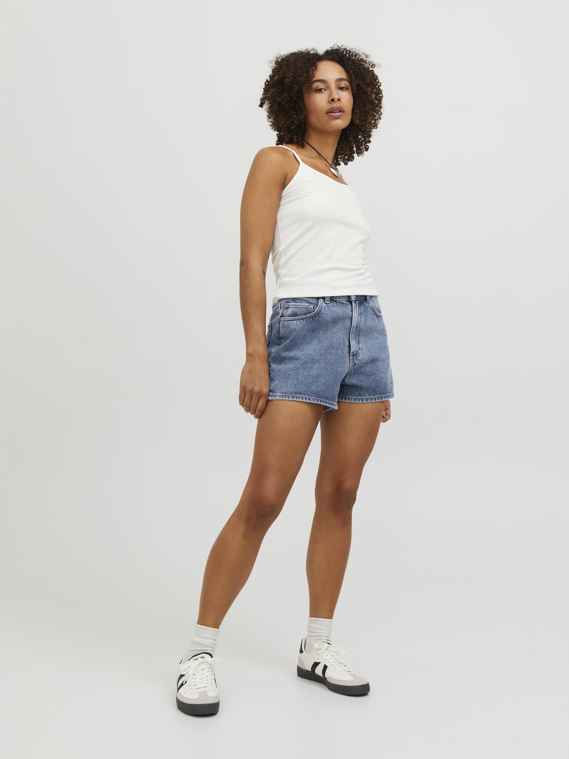 JJXX Jxnany Mini Hw Denim Shorts Dnm SnMedium Blue Denim