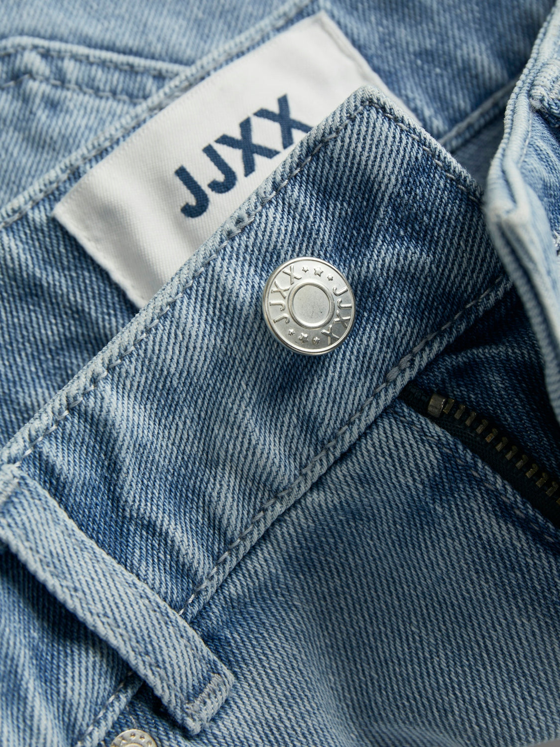 JJXXJxnany Mini Hw Denim Shorts Dnm Sn Light Blue Denim