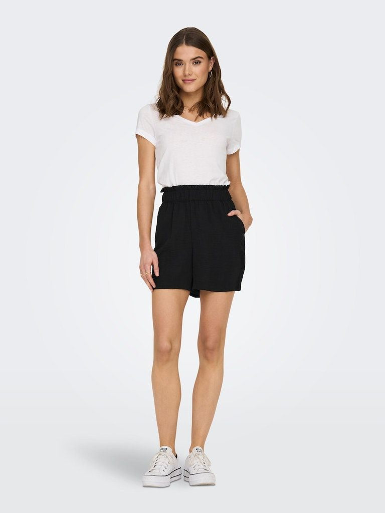Jdydivya Hw Paperbag Shorts Wvn Noos Black