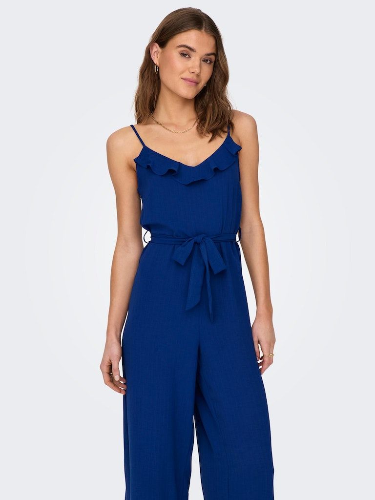 Onlcali S/L Jumpsuit Wvn Noos Mazarine Blue
