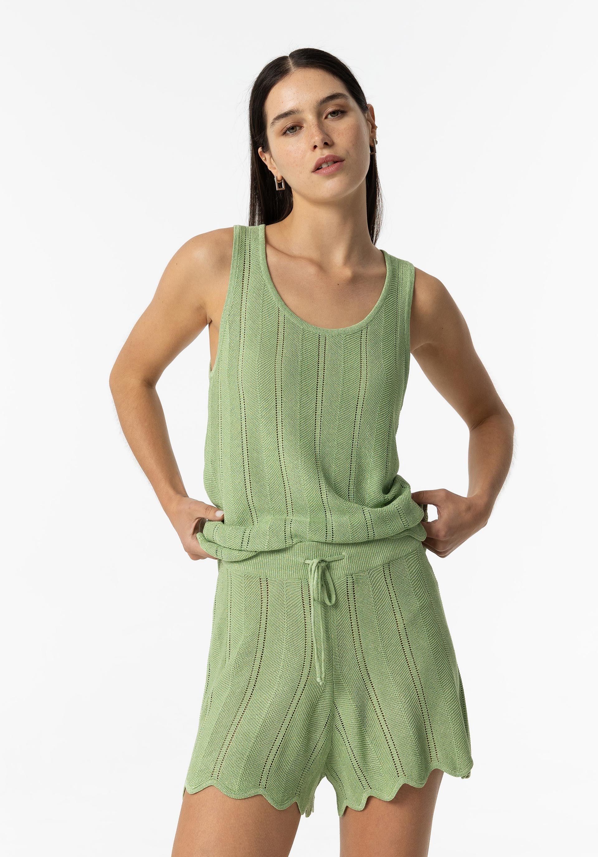 Camiseta Mod 10055285 Doris_C 833 Luminary Green de Tiffosi