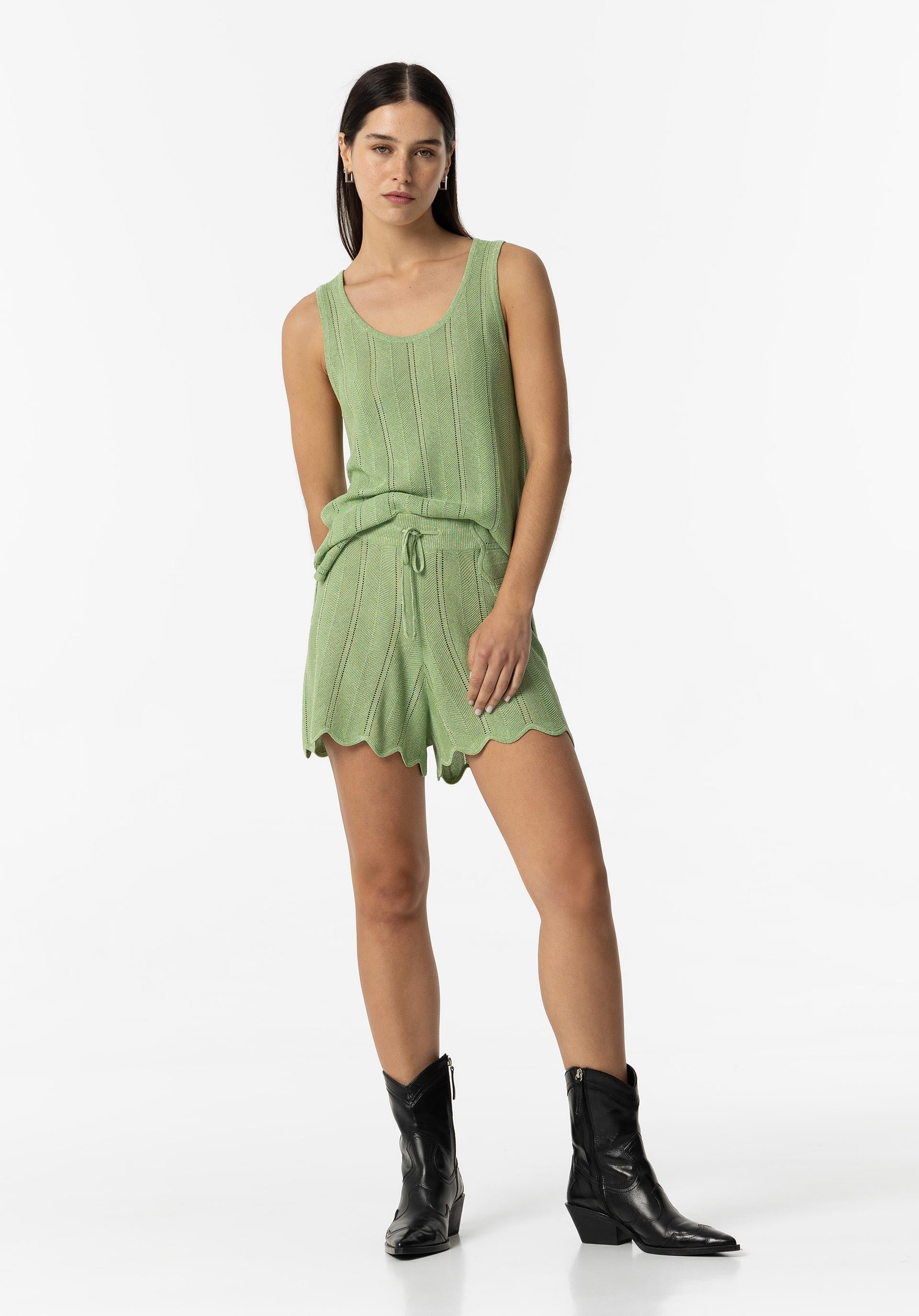 Camiseta Mod 10055285 Doris_C 833 Luminary Green de Tiffosi