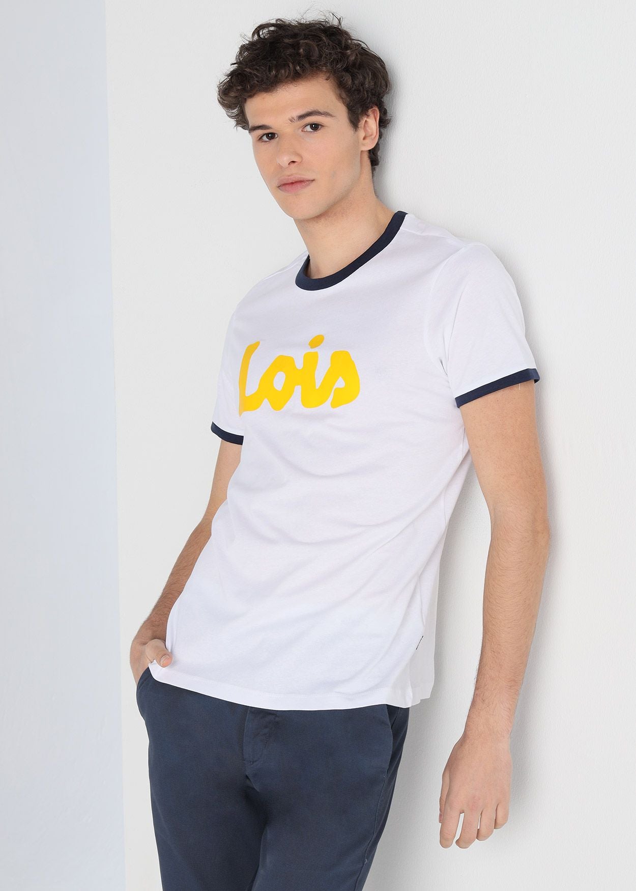 Starsky-Pong Camiseta M/C Rib  Contrastes Logo 403