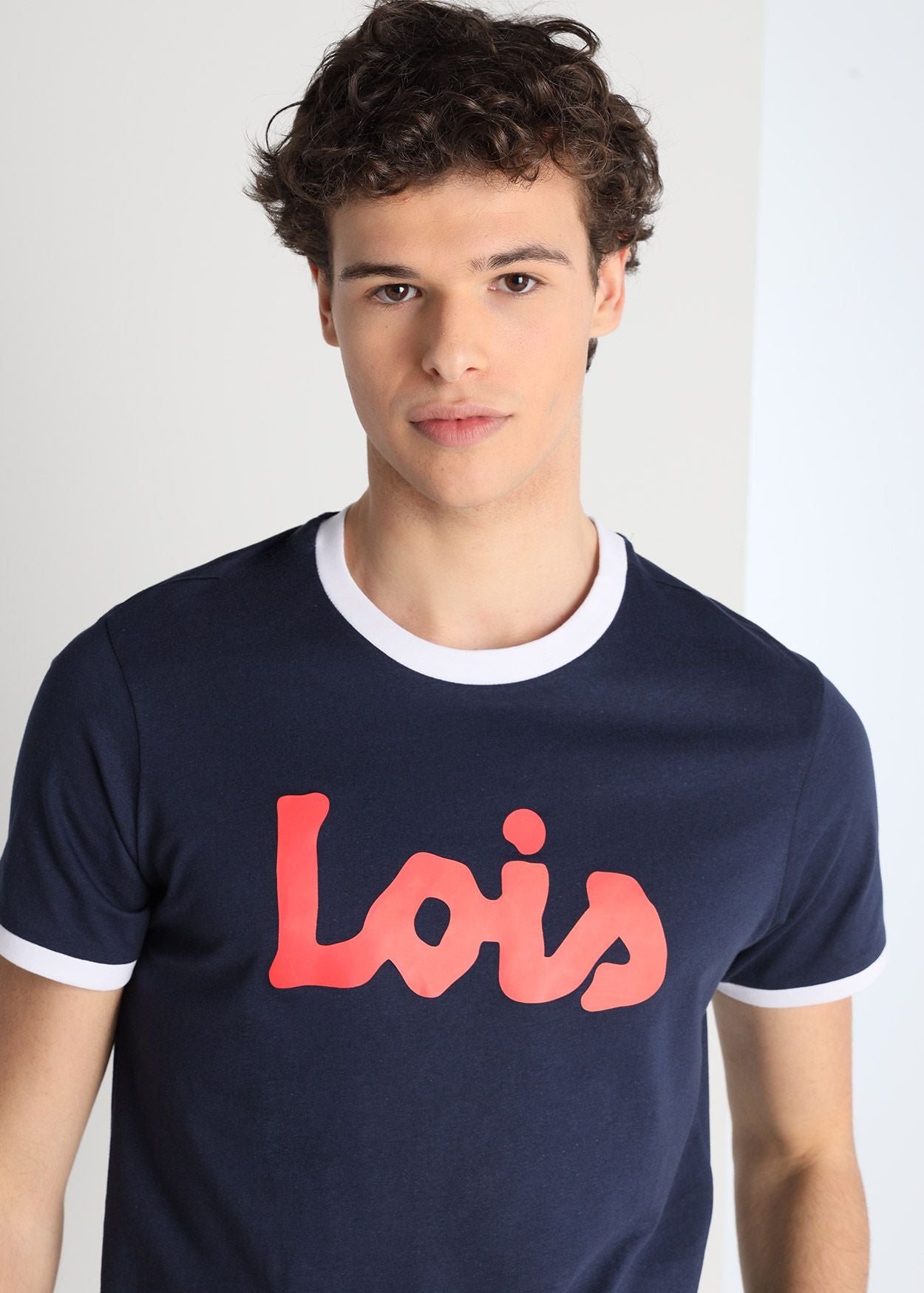 Starsky-Pong Camiseta M/C Rib  Contrastes Logo 468