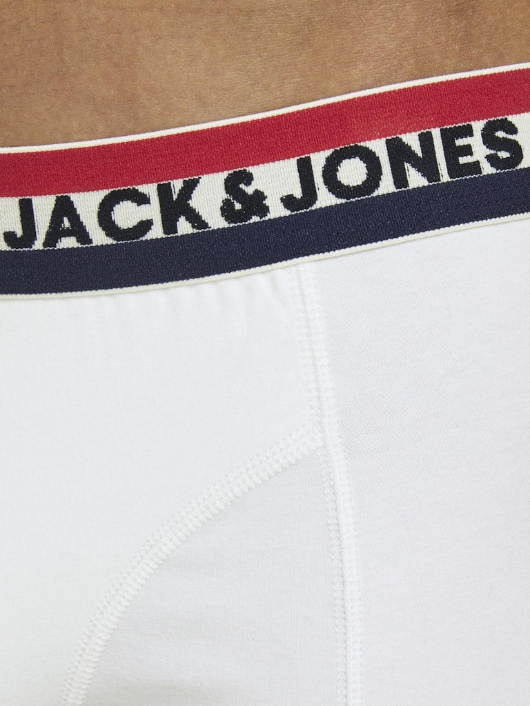 Trunks Jack & Jones Jacwaistband Strib Trunks 3 Pack Ln Styd 12171265 Black