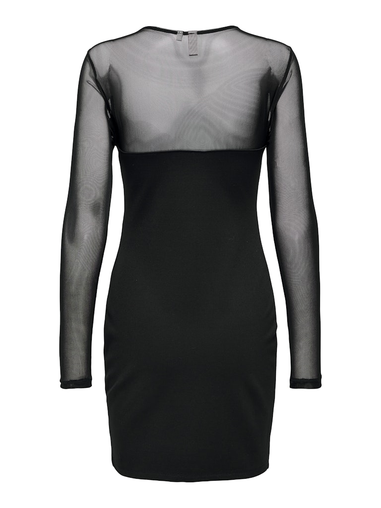 Short Dress ONLY Onlbecki Ls Mix Bodycondress Wvn 15331783 Black