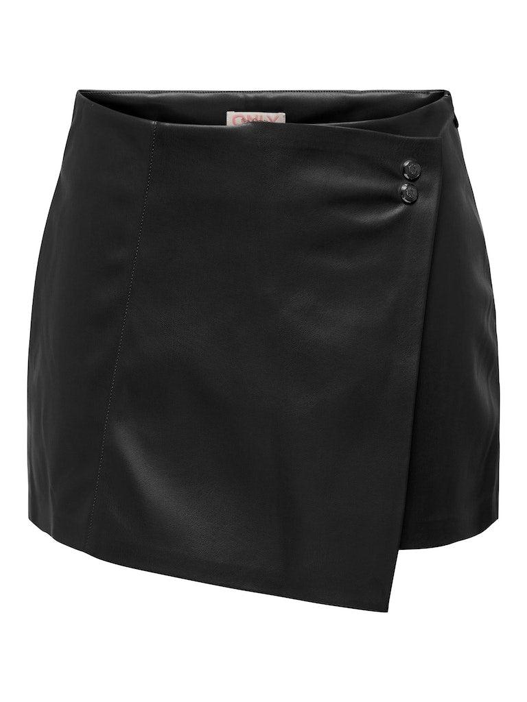 Onlmirabel-Idina Hw Fau Lea Skort Cc PntBlack
