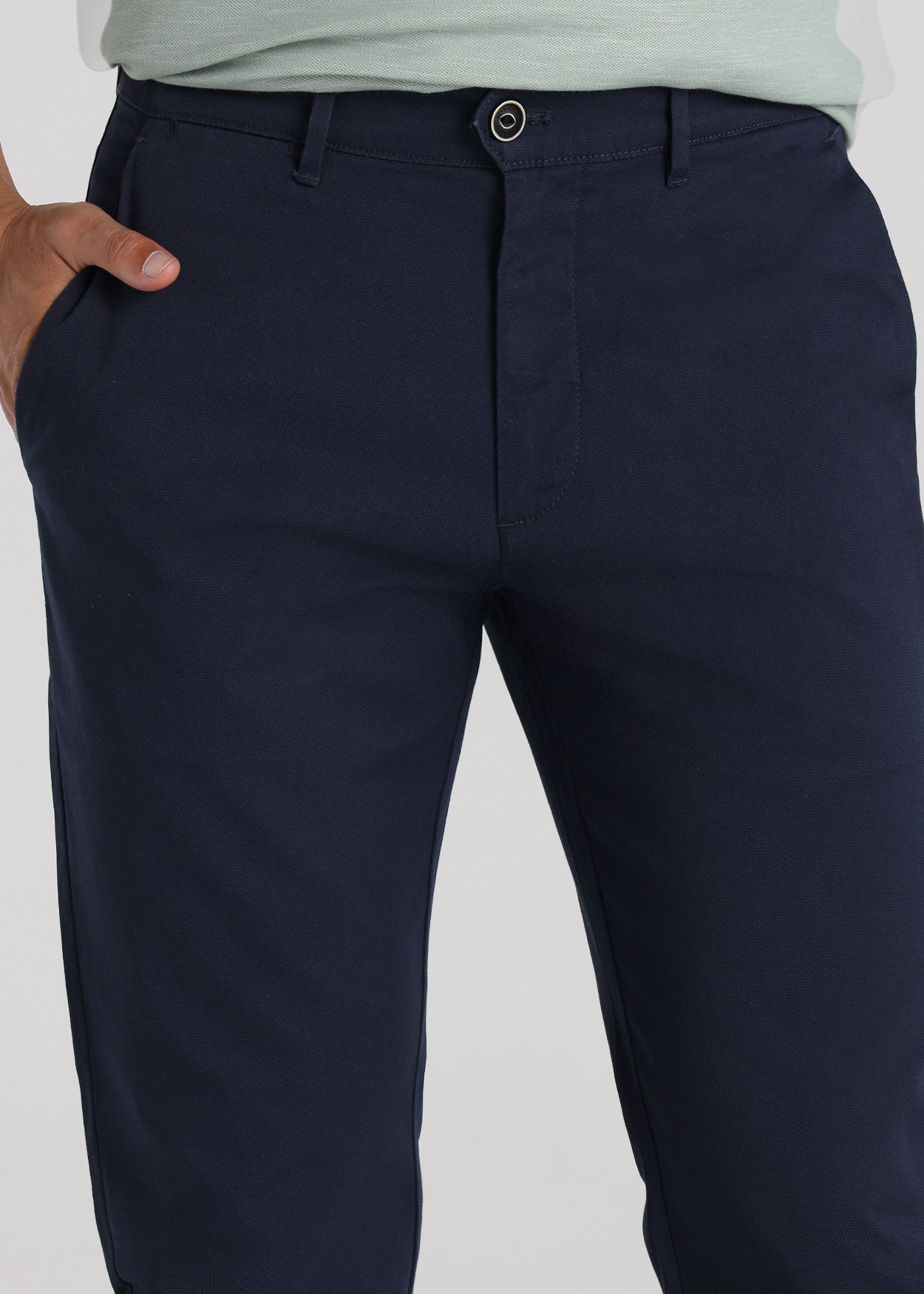 Pantalon Chino Tiro Slim Medio Estampado Dobby Bendorff 803225554111