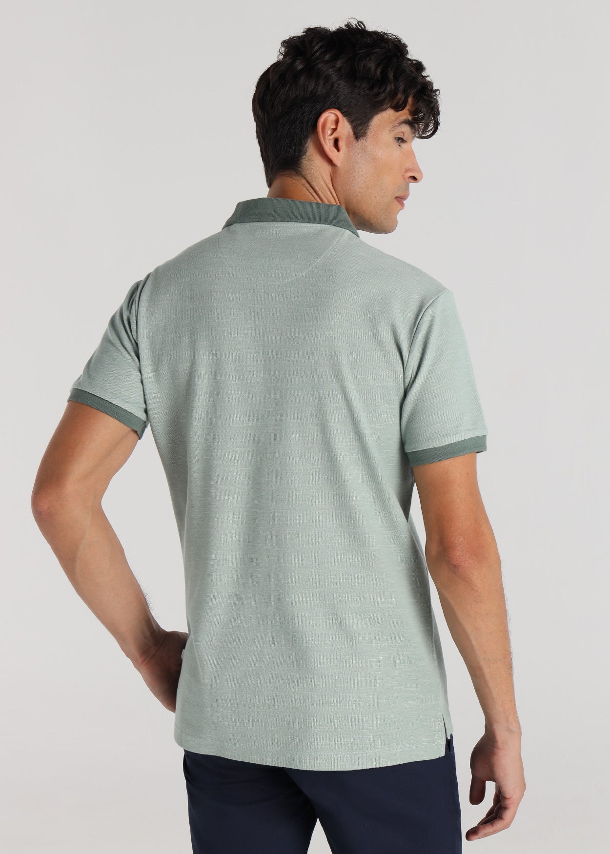 Polo Manga Corta Inject Slub Pique  Bendorff 831065511272