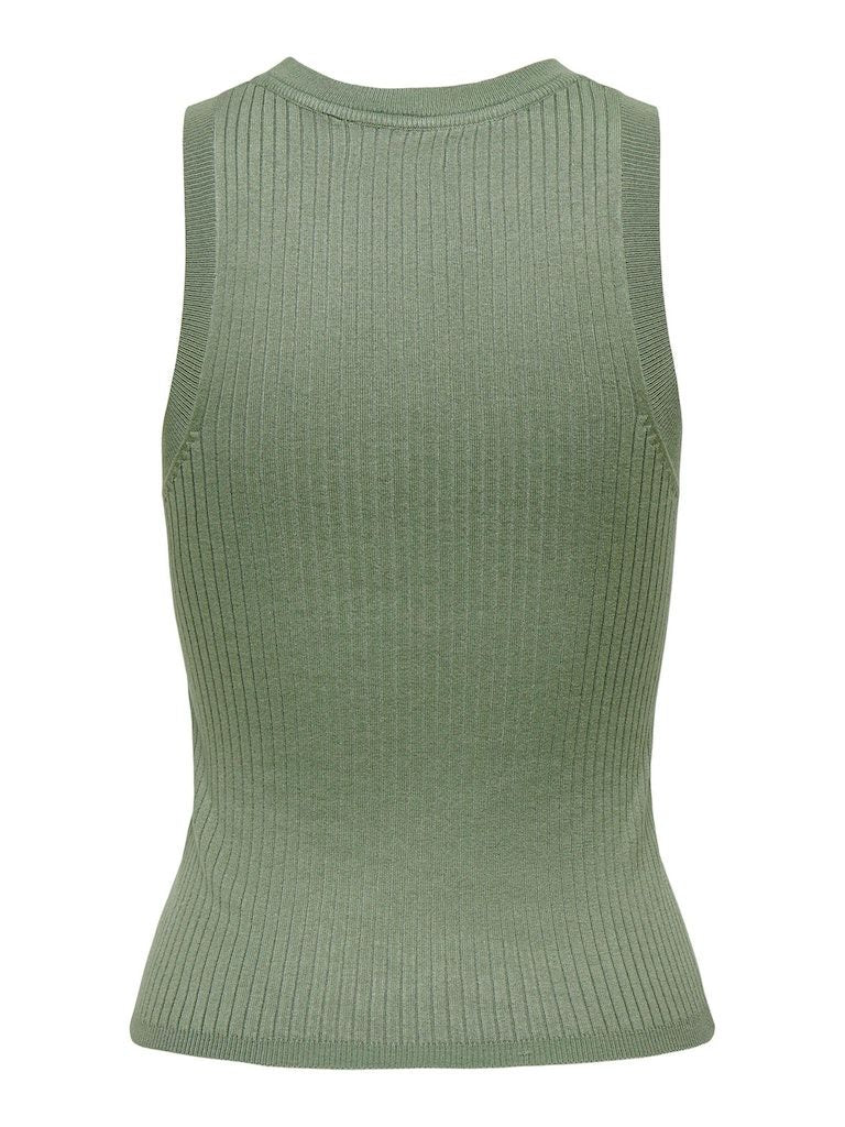 Jdyaya Solid Tank Top Knt Sea Spray