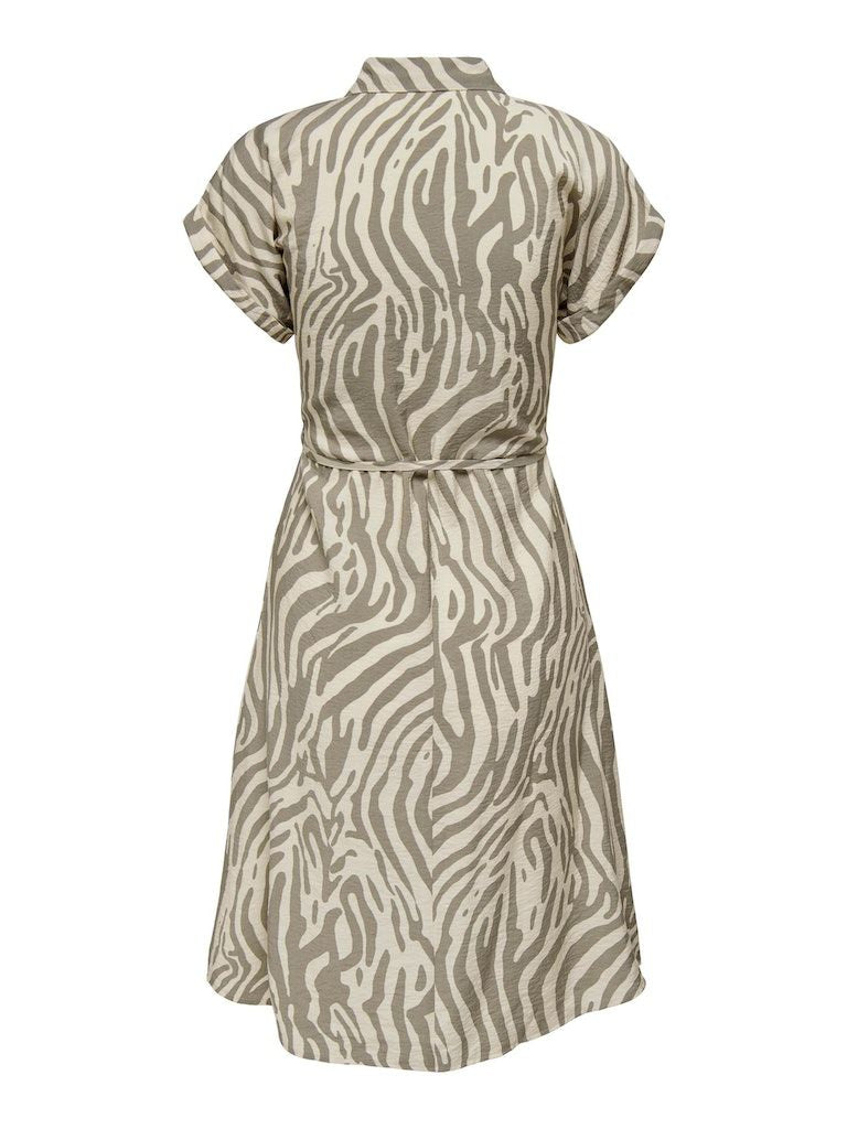 Jdycamille S/S Shirt Dress Wvn Sandshell