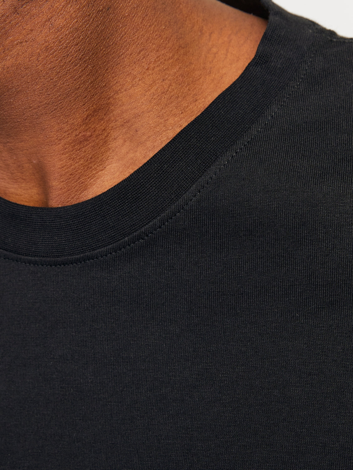 Jack & Jones Jorsequoia Tee Ss Crew Neck Ln 12256717 Black
