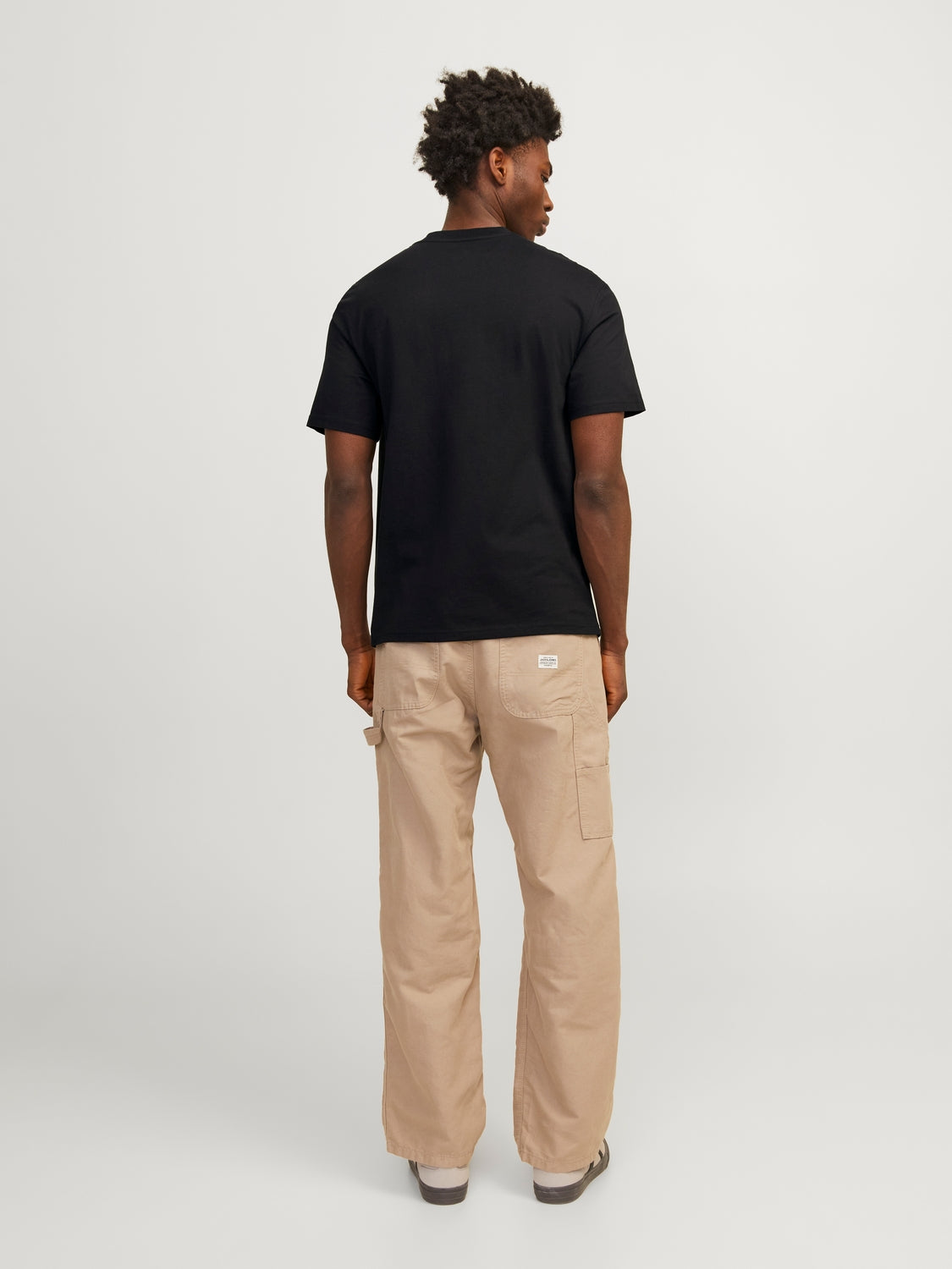Jack & Jones Jorsequoia Tee Ss Crew Neck Ln 12256717 Black