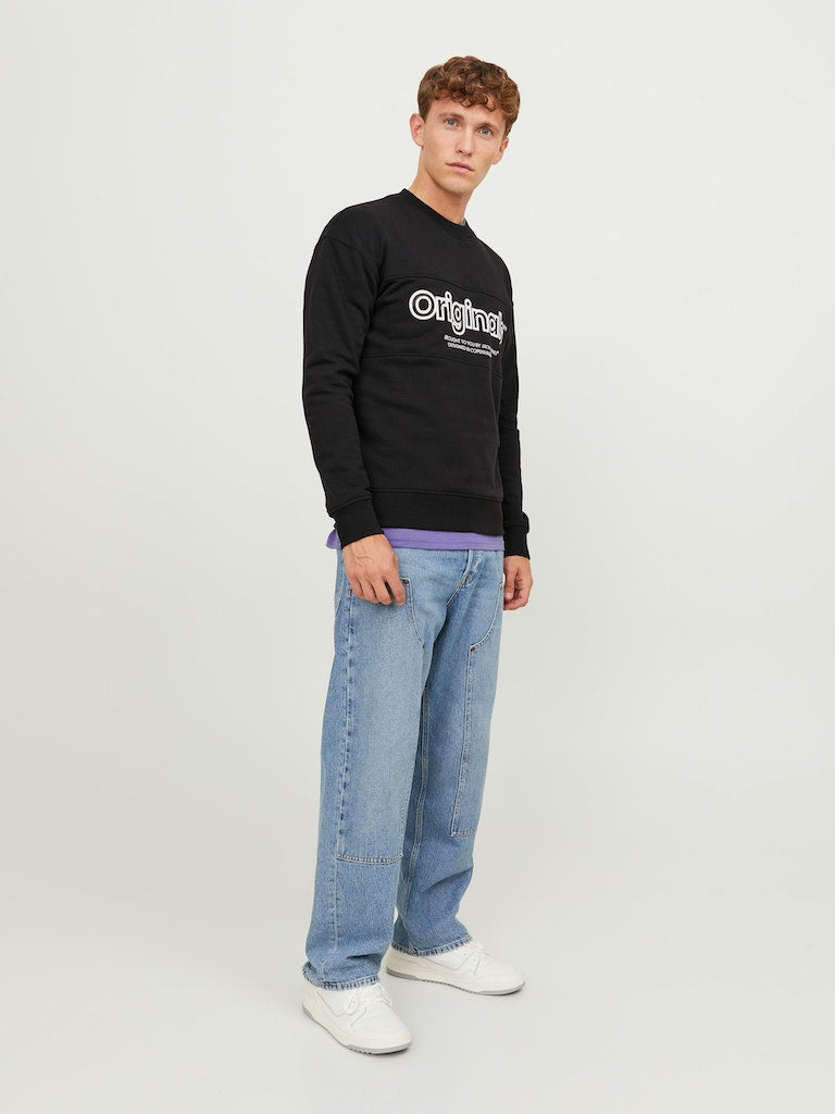 Jorlakewood Sweat Crew NeckBlack