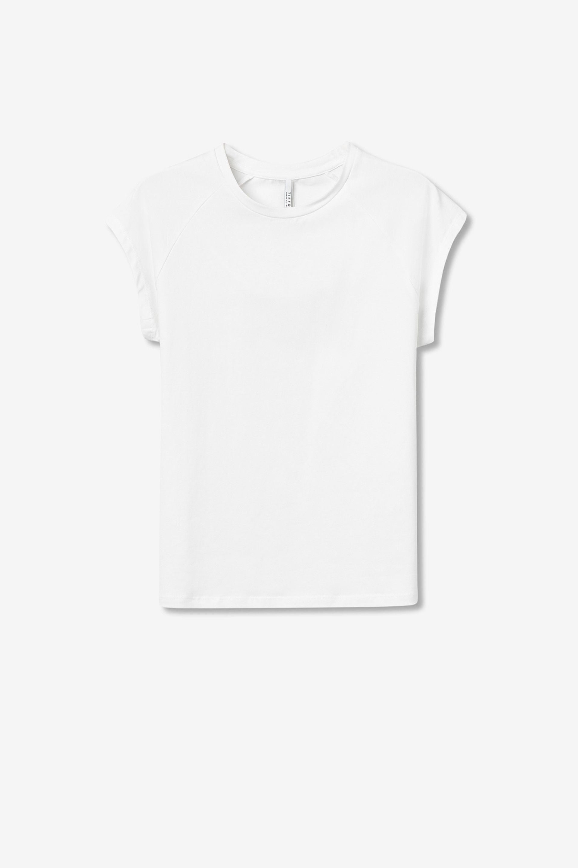 Camisetas Tiffosi Fiori 10059246 110 Blanco Brillante
