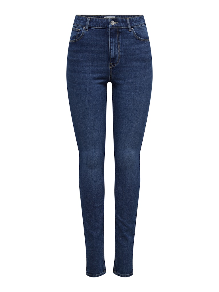 Only Onldruna Hw Skinny Dnm Pimbox15309878 Dark Medium Blue Denim