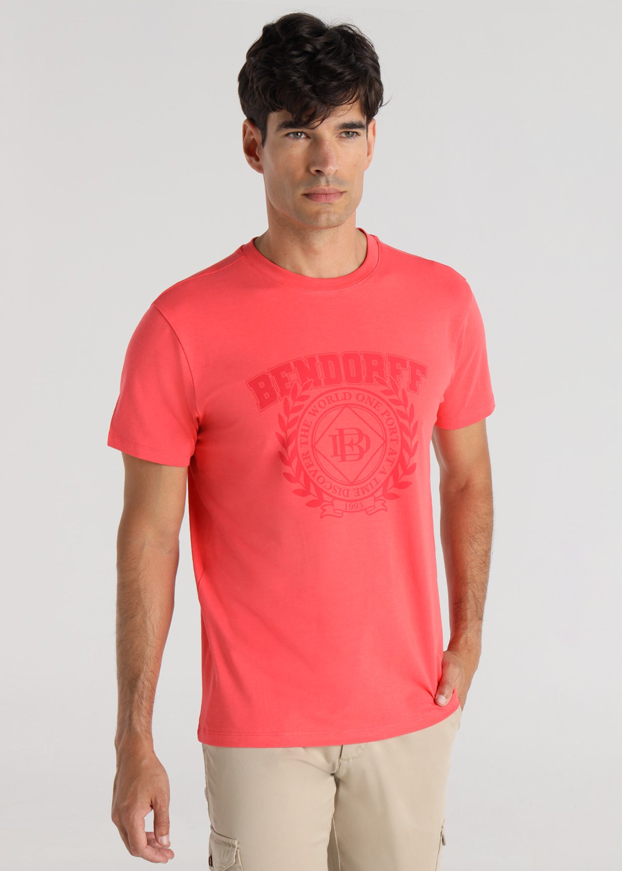 Camiseta Manga Corta Grafica Heraldica  Bendorff 850905530251