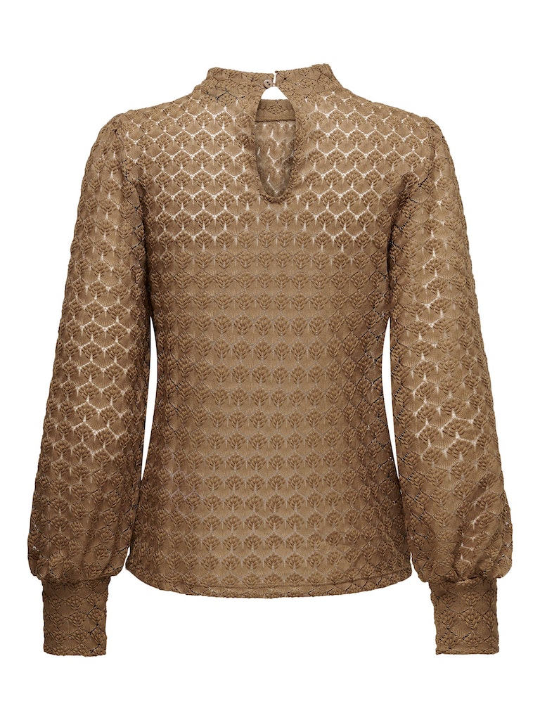 Jdyavery L/S Lace Top Jrs NoosToasted Coconut