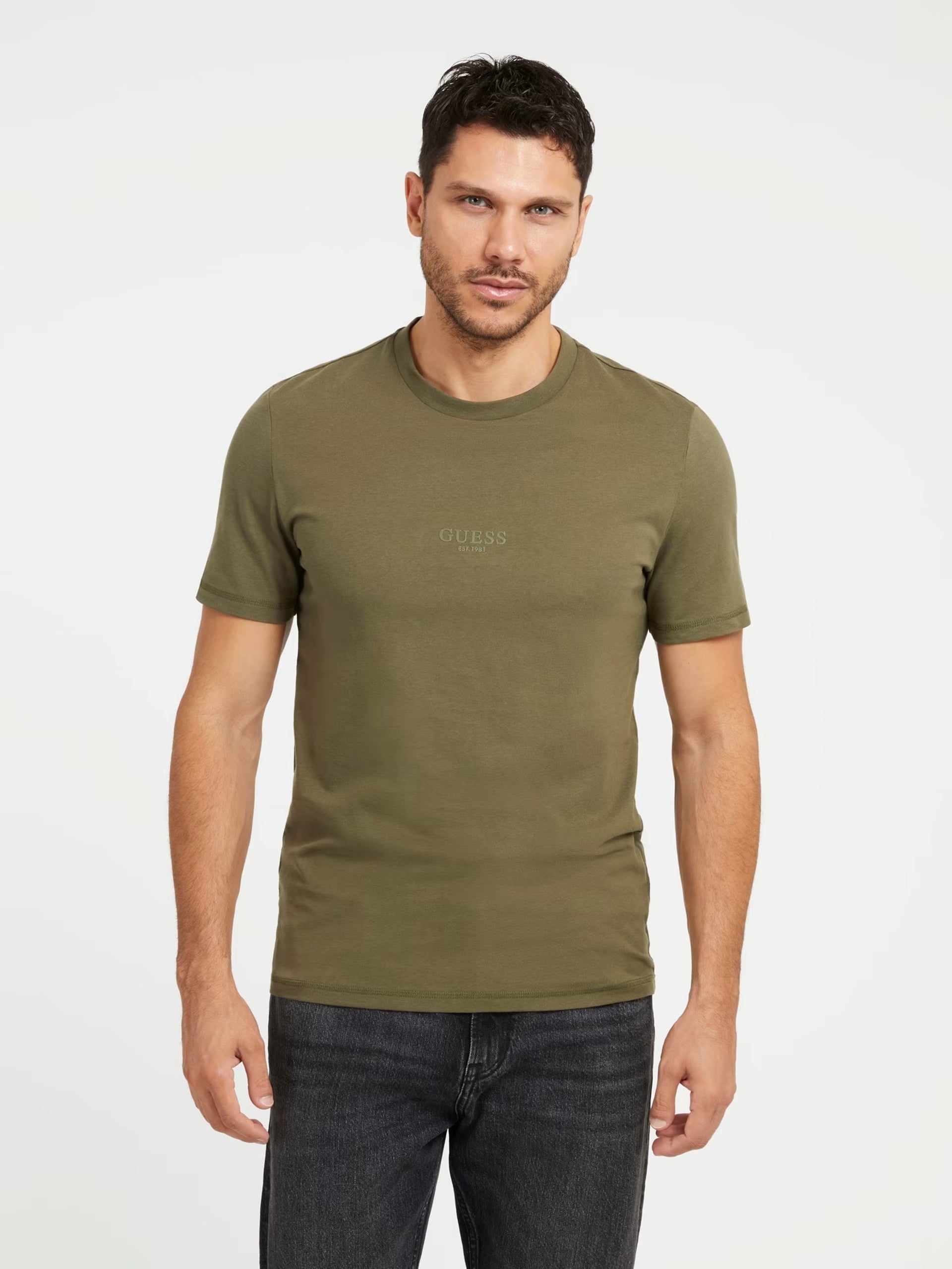 Aidy Cn Ss Tee Green Stone