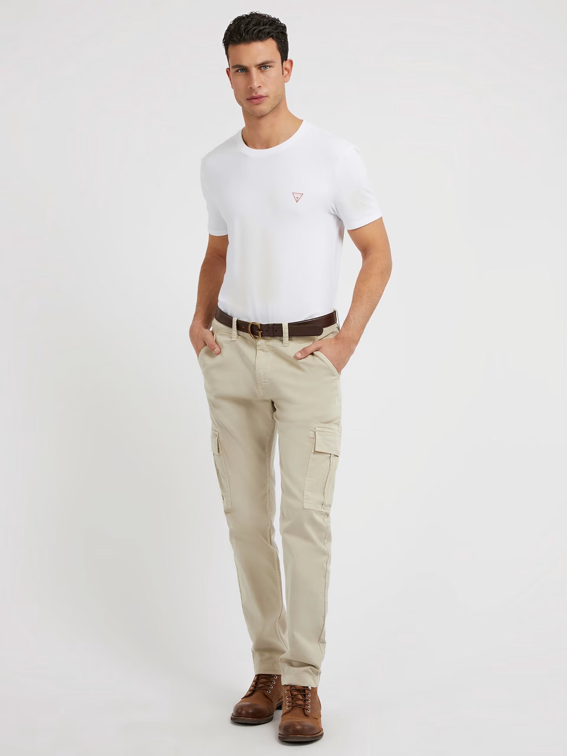 Cn Ss Core Tee Str Pure White