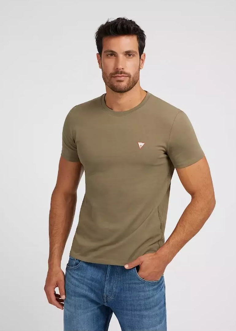 Cn Ss Core Tee Str Green Stone