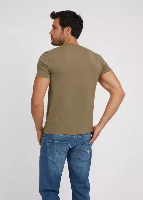 Cn Ss Core Tee Str Green Stone