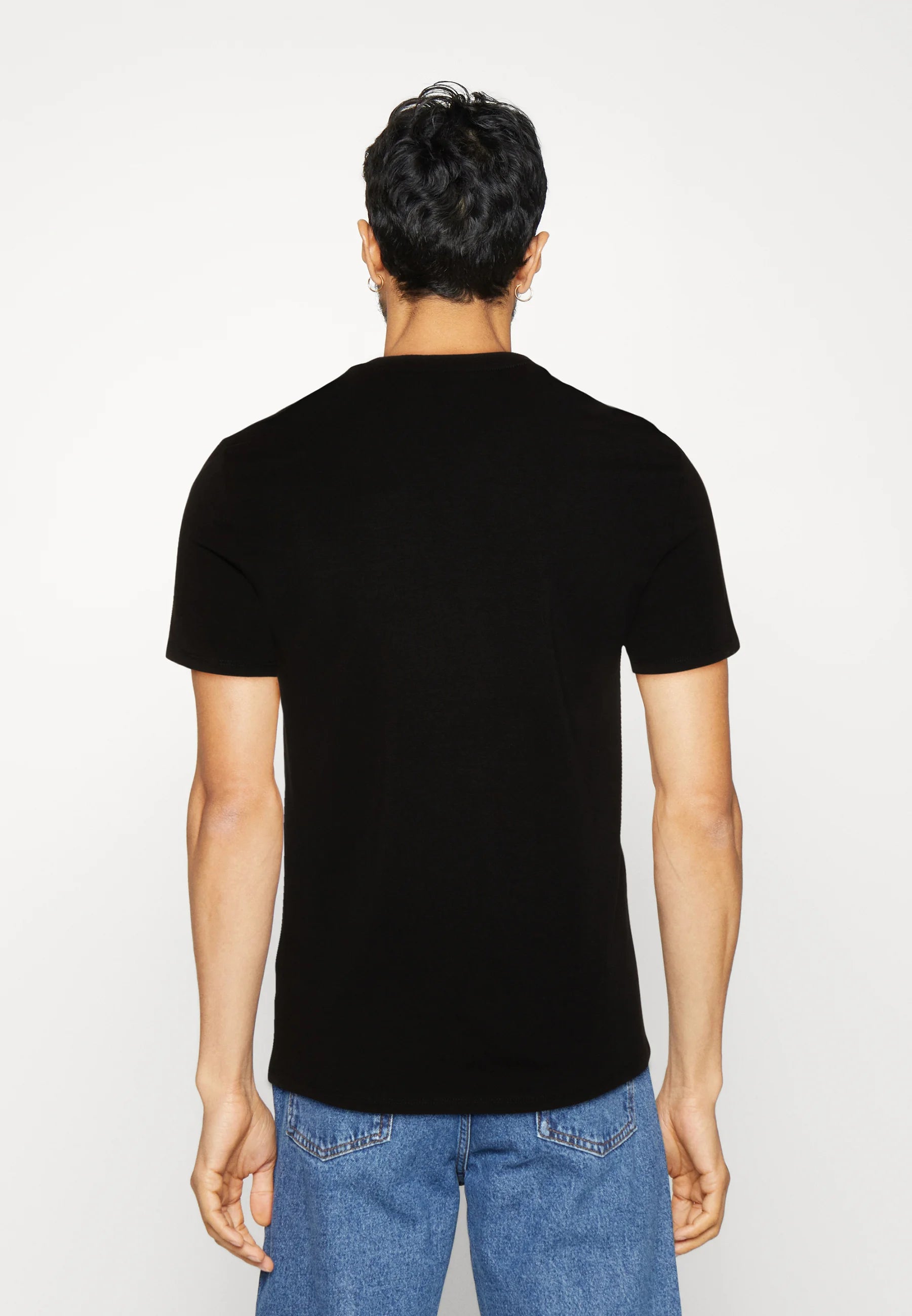 Cn Ss Core Tee Str Jet Black A996