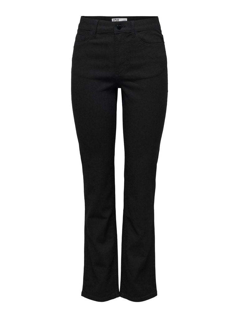 Jdytulga High Waist Straight Blk Dnm Black Denim