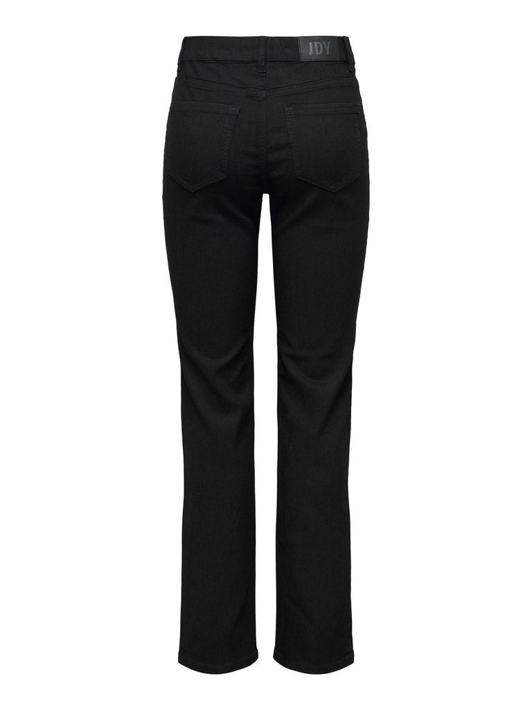 Jdytulga High Waist Straight Blk Dnm Black Denim