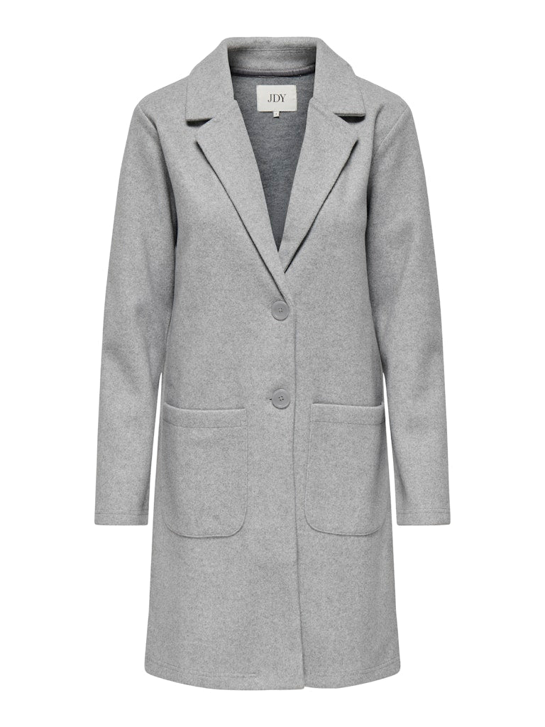 Chaqueta JDY Jdymellow L/S Midi Jacket Otw Icc 15335626 Light Grey Melange